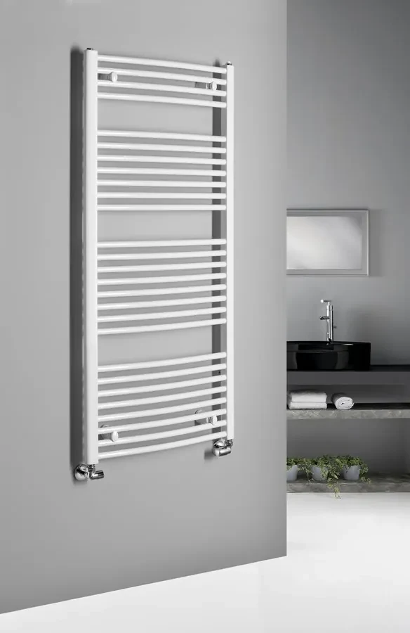 Aqualine Aqualine, ORBIT vykurovacie teleso s bočným pripojením 600x1320 mm, 795 W, biela, ILO36T