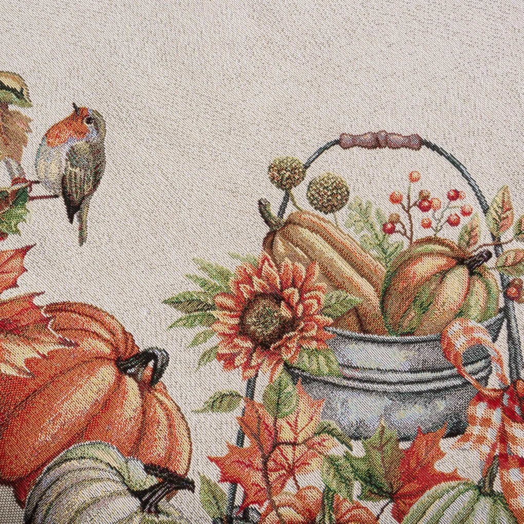 GOBELÍNOVÝ OBRUS PUMPKIN2 140X180 CM VZOROVANÝ