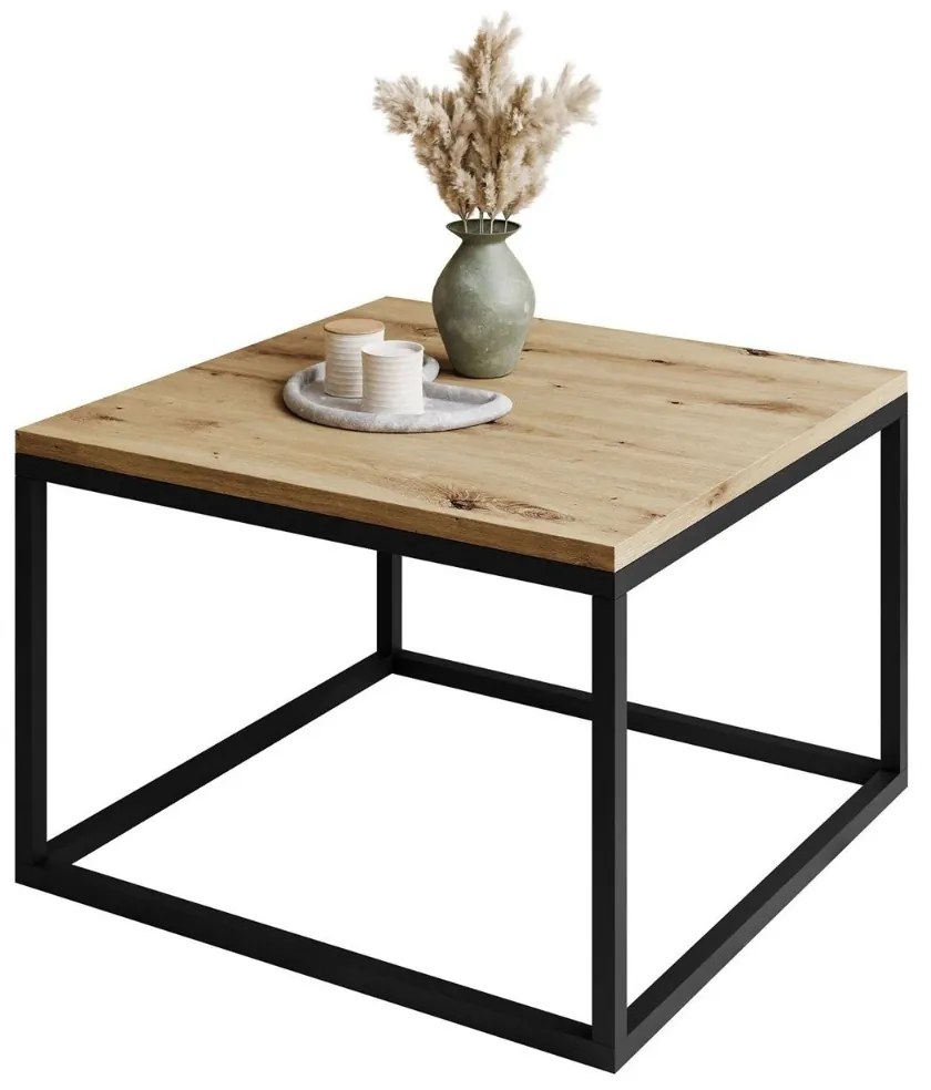 KONFERENČNÝ STOLÍK BELLA III DUB ARTISAN + ČIERNY 60