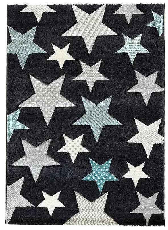 Koberec Pastel Kids 1,2/1,7 49GSG antracit