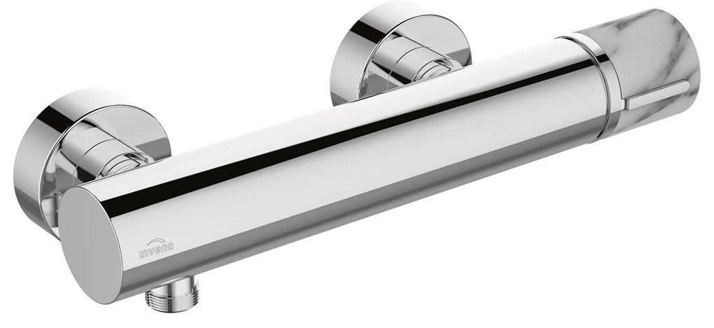 Invena Stone Plus, termostatická sprchová batéria, chrómová, INV-BN-P3-001-V