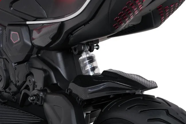 Elektrická motorka Ducati Diavel x Bentley oranžová