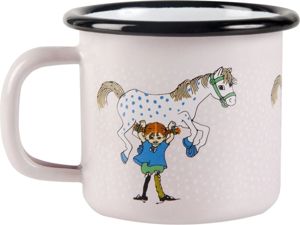 Hrnček Muurla Pippi Dlhá pančucha Pippi a pán Nilsson 150 ml