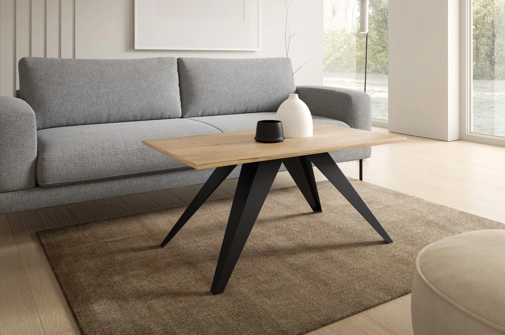 KONFERENČNÝ STOLÍK TIBERIO DUB HALIFAX 120 cm