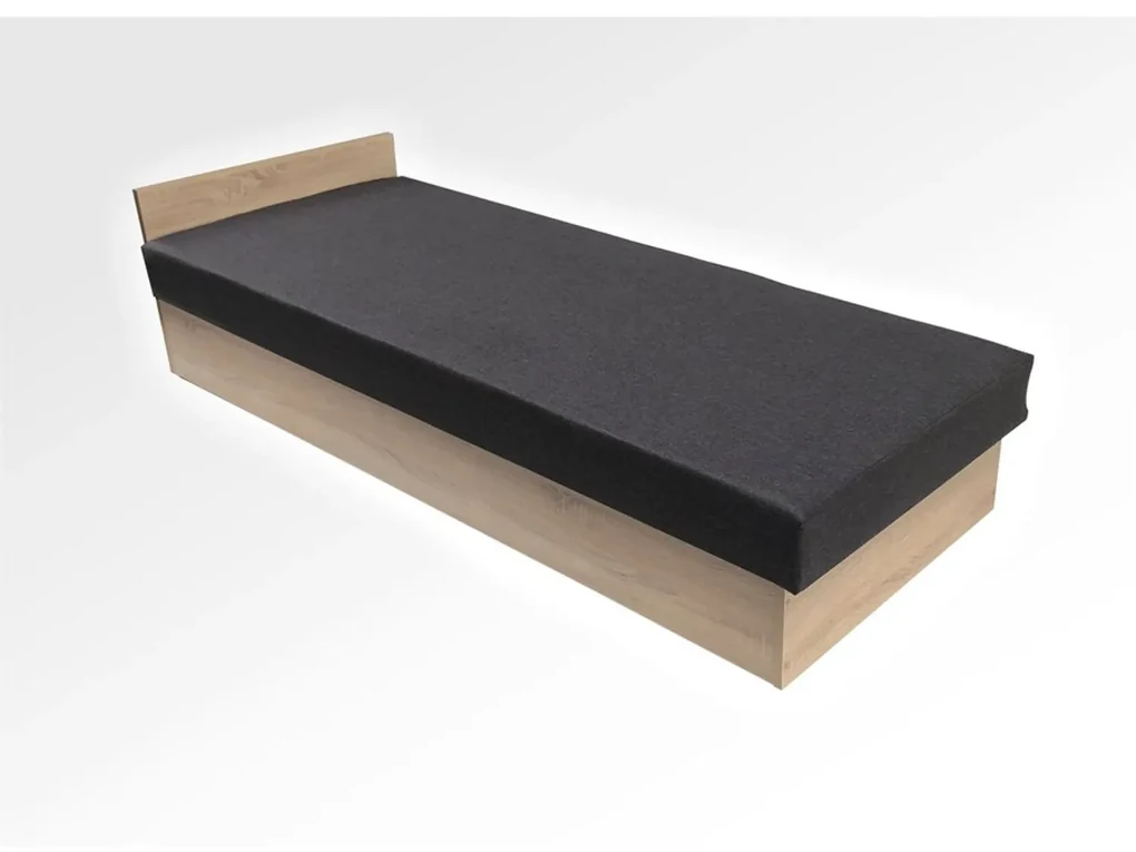 Váľanda Gold D90 - 90x200 cm Hnedá Pánty vpravo Dub lancelot