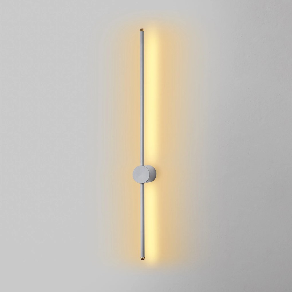 Nástěnné LED svítidlo Sword II šedé