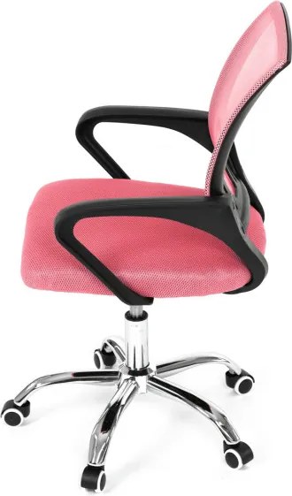 Detská otočná stolička ružová KA-L103 PINK