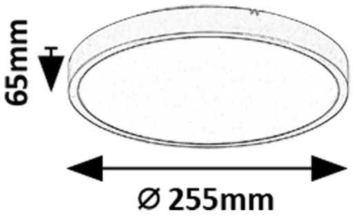 Rabalux 71435 - LED Kúpeľňové stropné svietidlo ALENZO LED/12W/230V IP44 čierna