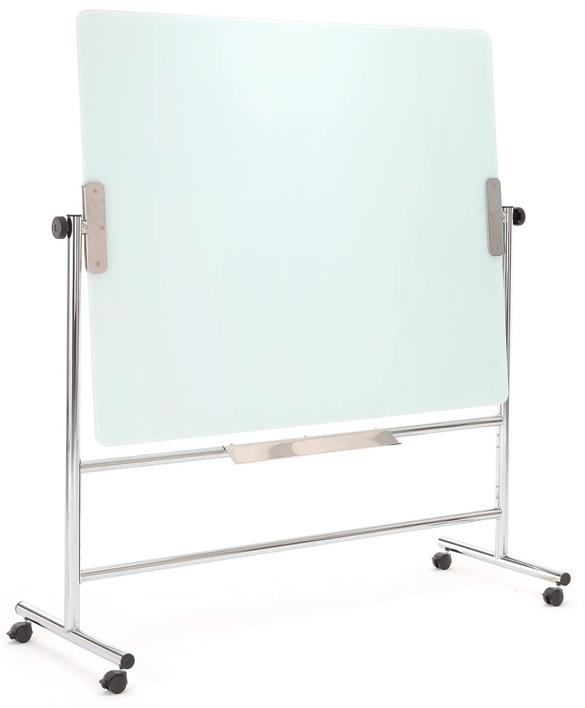 Otočná sklenená magnetická tabuľa GLENDA, 1200x900 mm