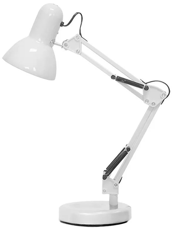 Brilagi - Stolná lampa ROMERO 1xE27/60W/230V biela