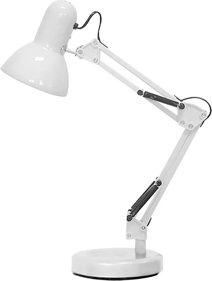 Brilagi - Stolná lampa ROMERO 1xE27/60W/230V biela