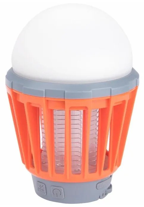 Extol - LED Prenosná lampa s lapačom hmyzu LED/3W/2000 mAh/3,7V IPX6