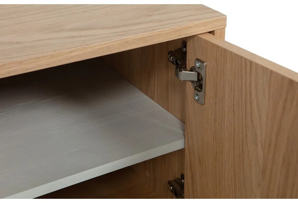 Modulárny TV stolík v dekore duba v prírodnej farbe 110x44 cm Modulair – vtwonen
