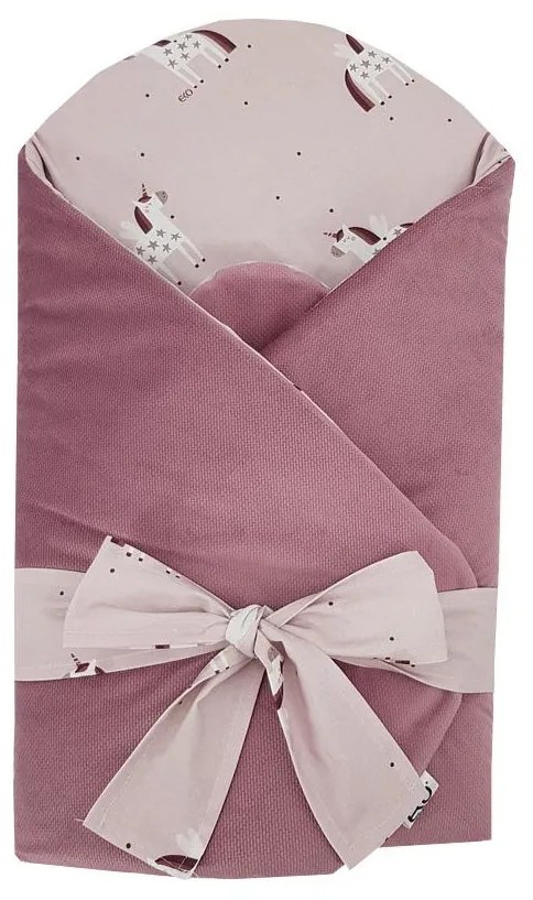 EKO - Zavinovačka bavlnená UNICORN 75x75 cm