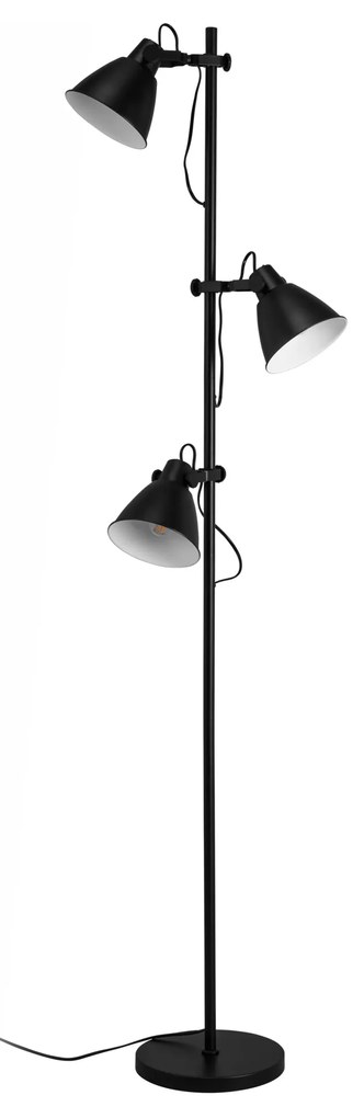Livarno home Stojacia LED lampa (čierna)  (100383210)