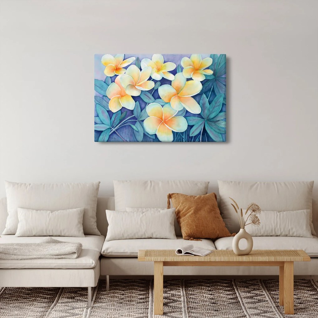 Obraz - Tropické kríky (90x60 cm)
