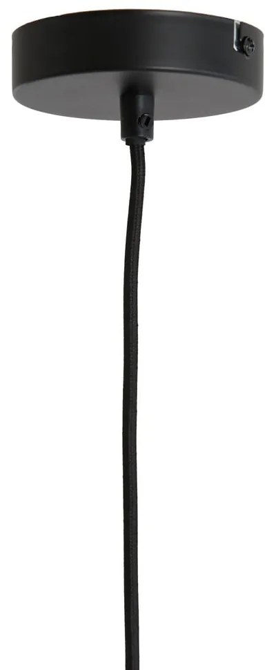 Vínové závesné svietidlo s textilným tienidlom ø 60 cm Malacia – Light &amp; Living