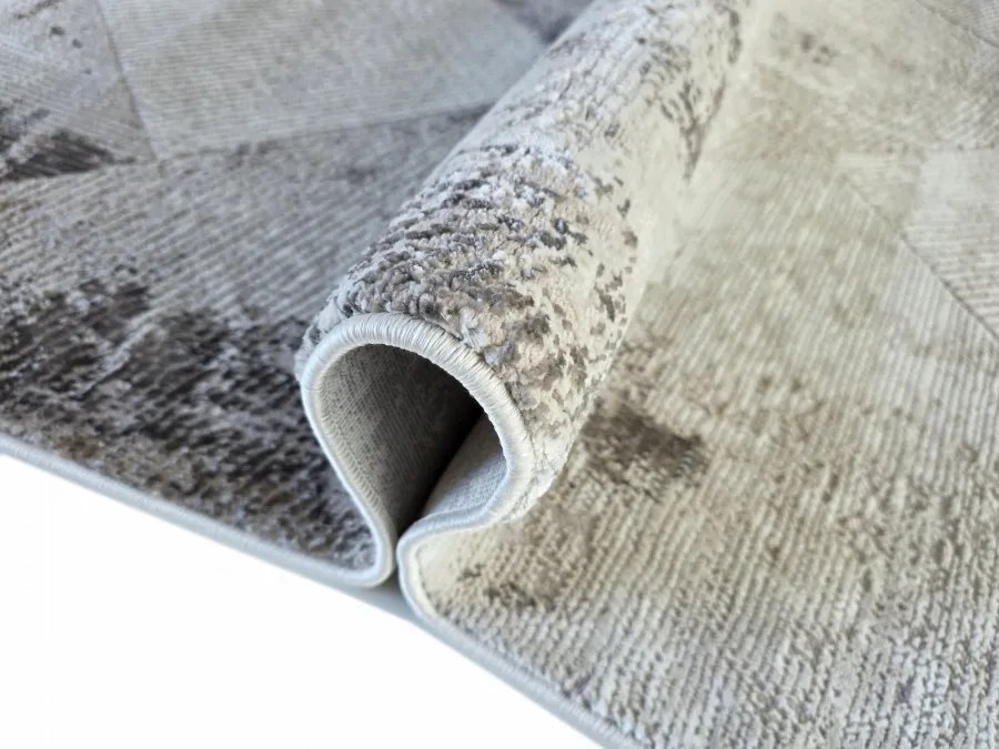 DC Koberec Exclusive 393 tmavá vizion zlatá Rozmer: 140×190 cm