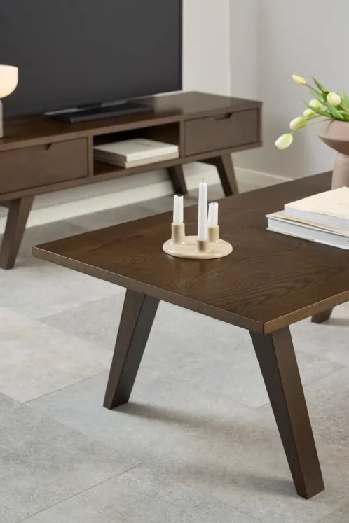 TV stolík A-LINE 150 cm dub dymový