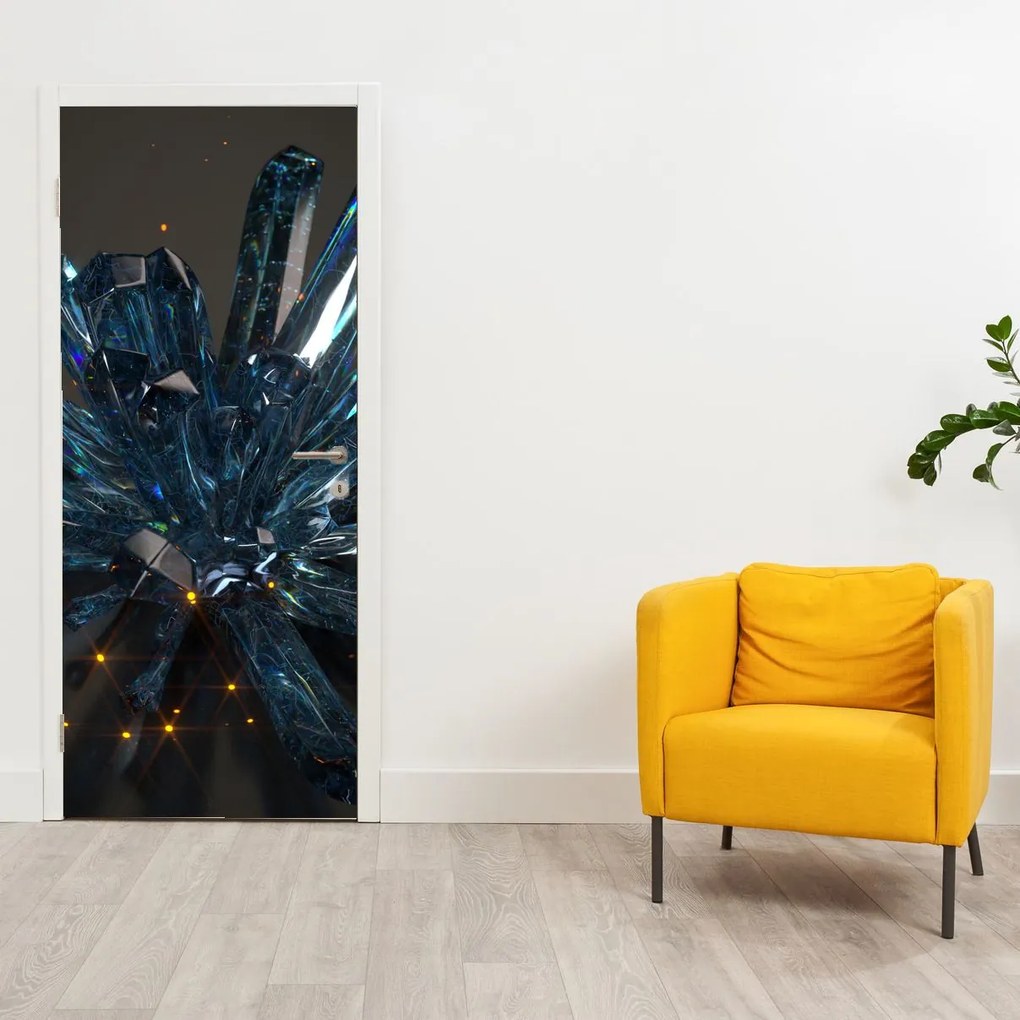 Fototapeta na dvere - Kryštál (95x205cm)