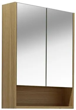 Zrkadlová skrinka Naturel Lucca 60x75 cm lamino dub LUCCA60CABD