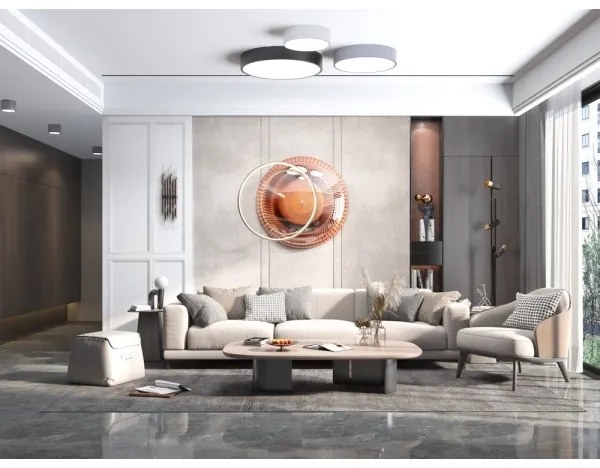 Immax NEO 07201L-LED Stmievateľné stropné svietidlo RONDATE 28W/230V čierna Tuya+DO