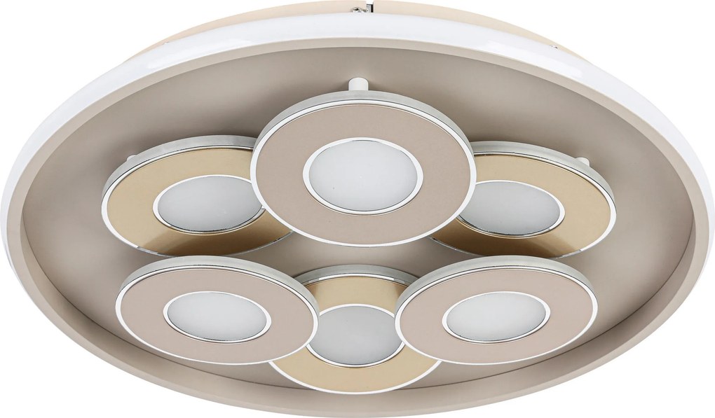 XXXLutz STROPNÉ LED SVIETIDLO, 50/5 cm Novel - Online Only bytové doplnky - 008227208701