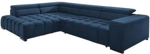 XXXLutz ROHOVÁ SEDAČKA, textil, modrá MID.YOU - Sedačky - 000694006508