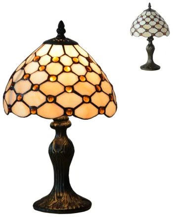 Tiffany nočná lampa vitráž HIVE Prezent 67 vzor 7