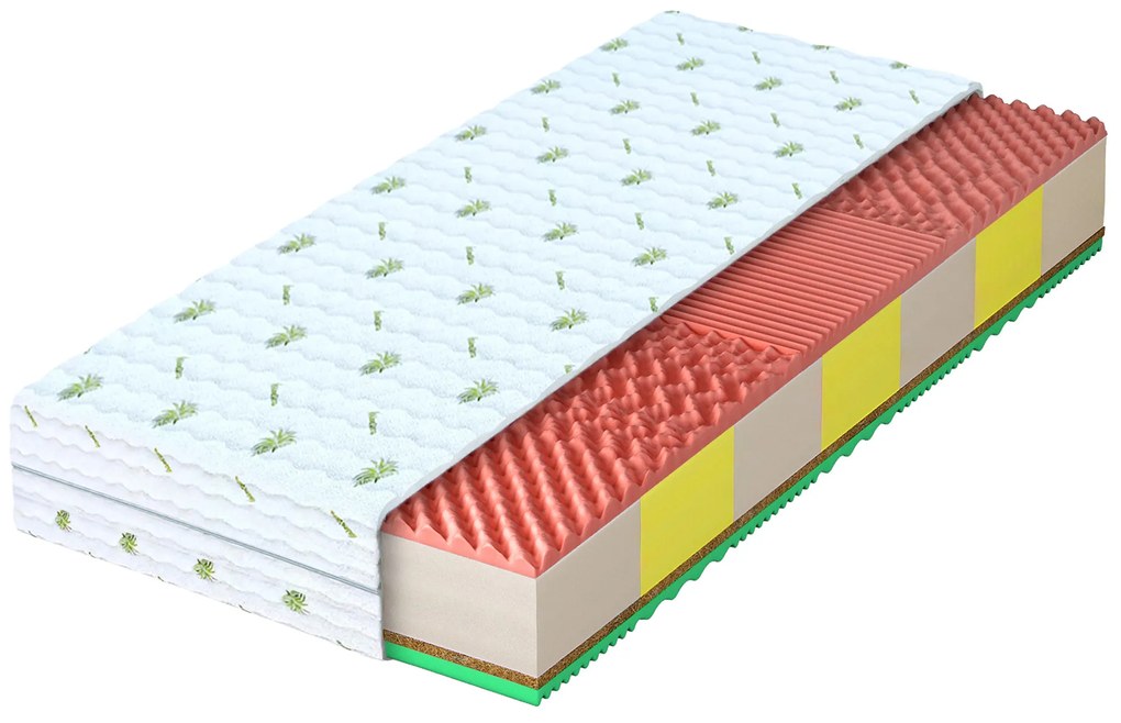 Wilsondo Penový matrac s kokosom Jovis 90x200