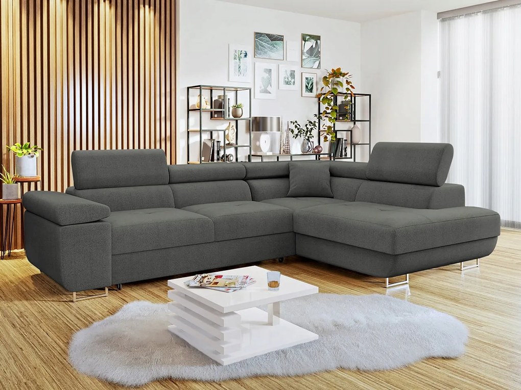 Rohová rozkladacia pohovka Talvio (p) (manila 16)