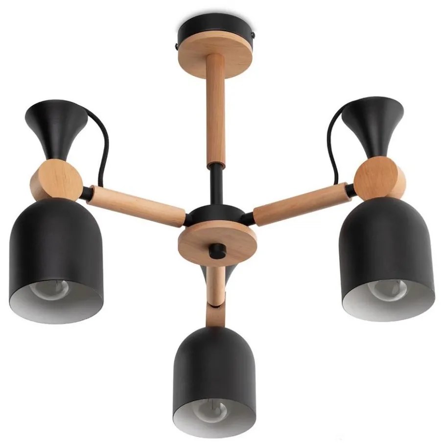 Luster na tyči MONTE 3xE27/60W/230V