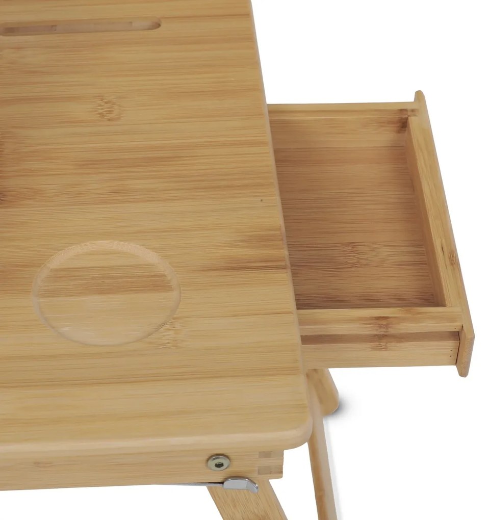 Odkladací stolík B069 NAT, bambus