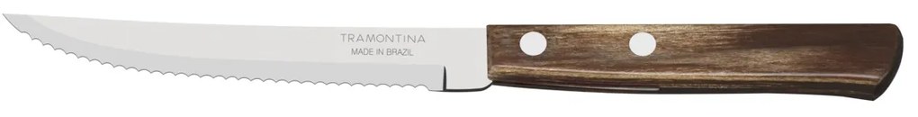 Nôž na steak hnedý Tramontina POLYWOOD