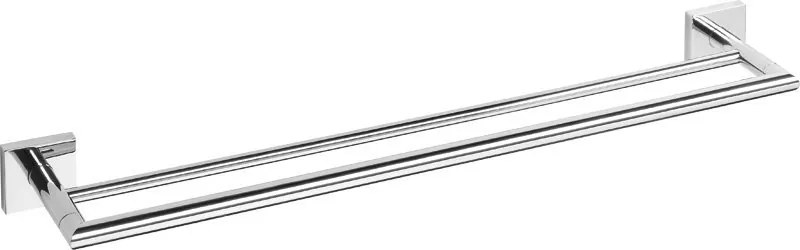 Sapho Sapho, X-SQUARE držiak uterákov dvojitý 650mm, chróm, XQ404