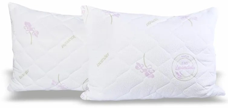 Vankúš prešívaný antialergický Lavender EMI, Vankúš 50x70 cm