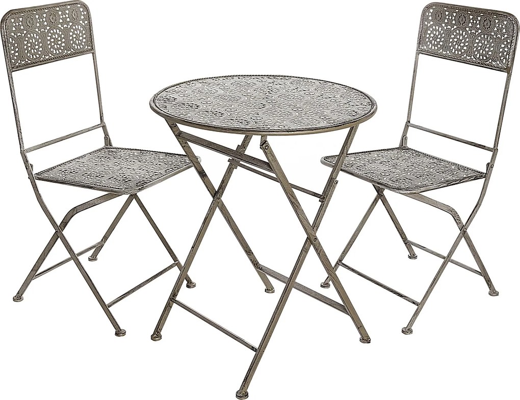 Záhradný set Zoe stôl + 2 stoličky