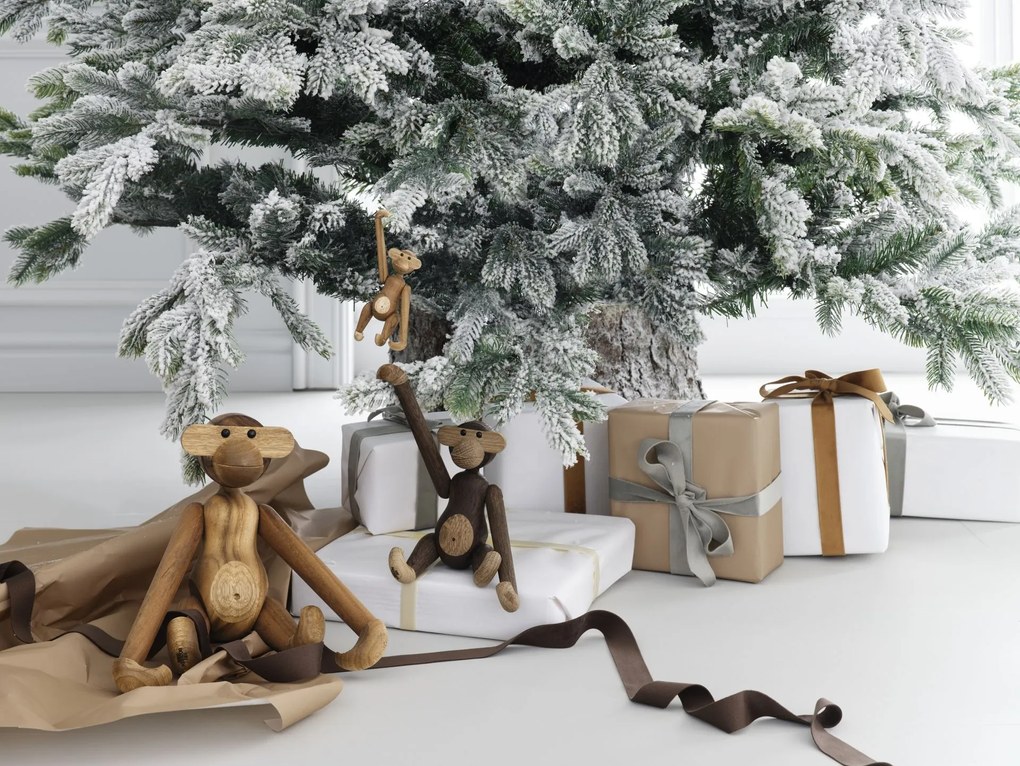 Kay Bojesen Drevená opička Monkey Mini Teak Limba 9,5 cm