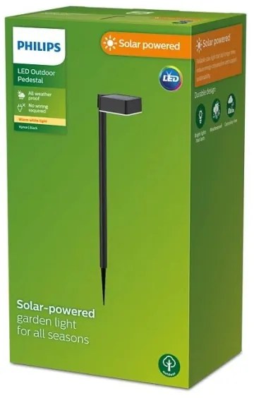 Philips - LED Solárna lampa VYNCE LED/1,5W/3,7V 1500 mAh IP44
