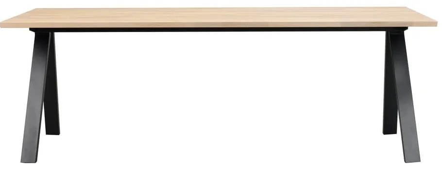 Rozkladací jedálenský stôl s doskou z dubového dreva 220x100 cm Carradale - Rowico