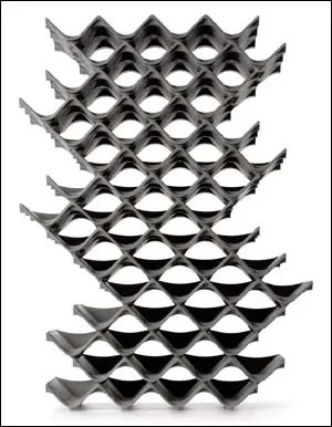 Zig-Zag Lasentiu Regál na víno Zig-Zag, kapacita fliaš: 4