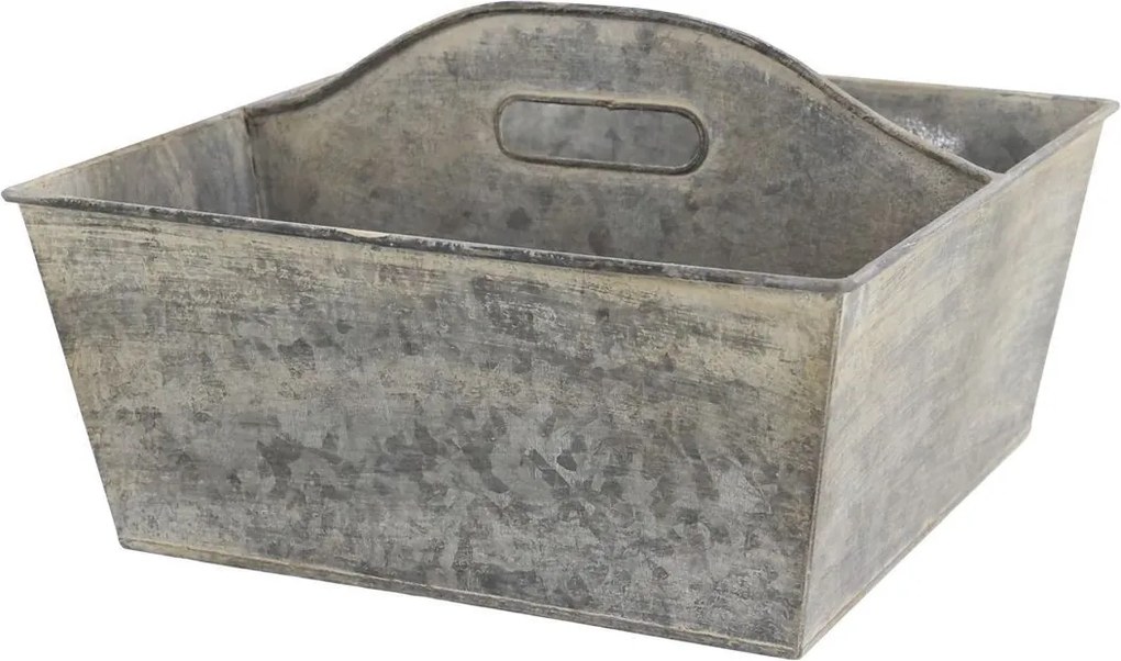 2ks plechový antik podnos Old French - 34*17*8 cm