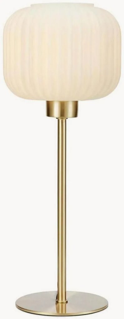 Sklenená stolová lampa Hala