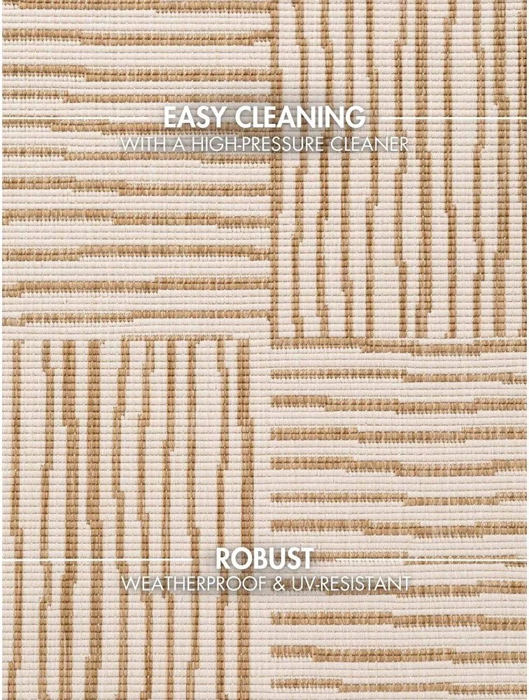 Krémový/v prírodnej farbe vnútorný a vonkajší koberec 120x170 cm Haringey Nightingale – Ted Baker