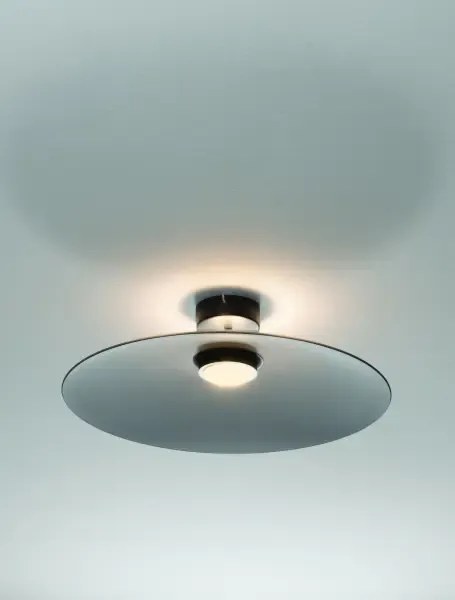 LED čierno-dymové moderné stropné svietidlo Polifemo 60
