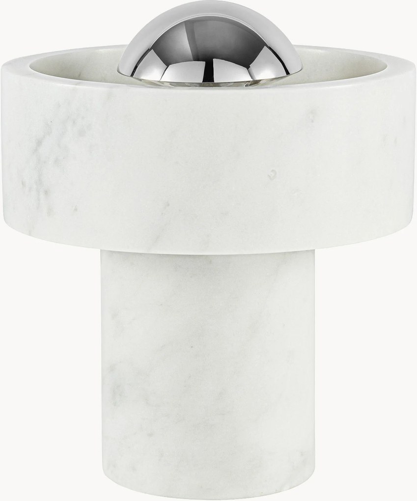 Prenosná stmievateľná mramorová stolová LED lampa Stone