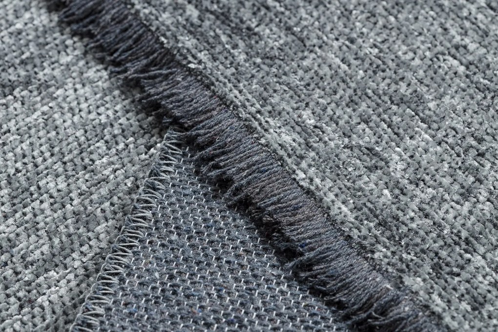 Koberec FLORENCE 24021 Jednofarebný, glamour, plocho tkaný, sivý