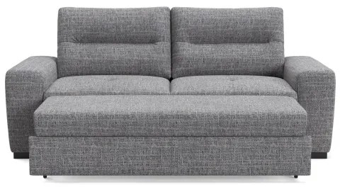 Rozkladacia trojmiestná pohovka COMO svetlosivá