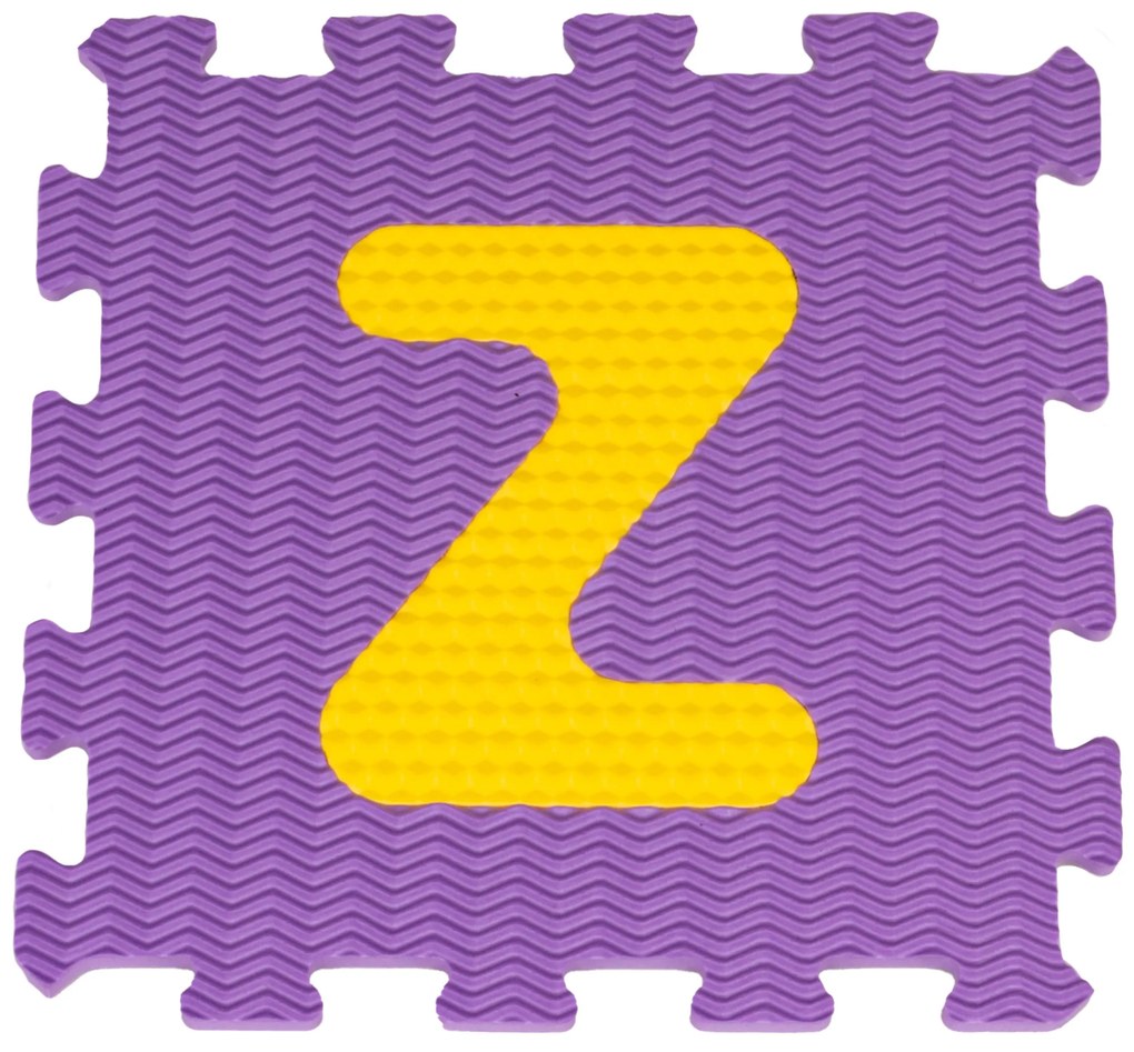 RAMIZ Senzorická podložka s 26 abecednými puzzle pre deti 10 m+ odnímateľné písmená