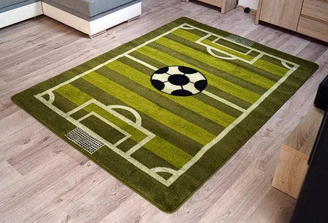 HU Zelený detský koberec Kids Ihrisko Rozmer: 300x400 cm